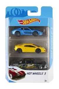 COCHES HOT WHEELS PACK DE 3 SURTIDOS