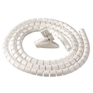 FELLOWES CABLEZIP ORGANIZADOR DE CABLES - REUTILIZABLE - INCLUYE HERRAMIENTA DE MONTAJE - COLOR BLANCO