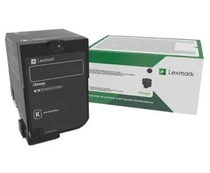 LEXMARK CS727/CS728/CX727 NEGRO CARTUCHO DE TONER ORIGINAL - 75B20K0