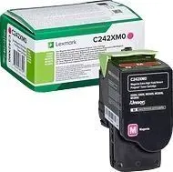 LEXMARK C2425/C2535/MC2425/MC2535/MC2640 MAGENTA CARTUCHO DE TONER ORIGINAL - C242XM0