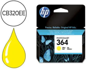 HP 364 AMARILLO CARTUCHO DE TINTA ORIGINAL - CB320EE