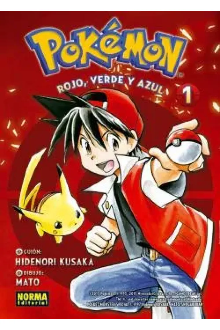 Pokemon 1. Rojo, verde y azul