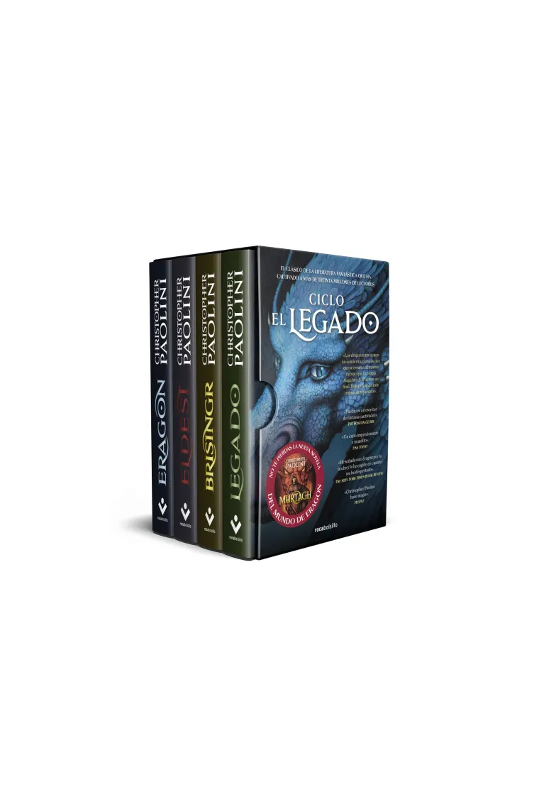 Ciclo El Legado (edición estuche con: Eragon | Eldest | Brisingr | Legado)