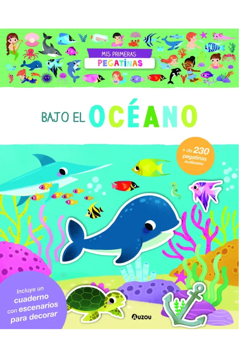 Mis primeras pegatinas bajo el oceano