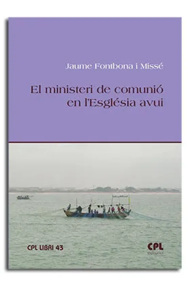 EL MINISTERI DE COMUNIO EN L'ESGLESIA AVUI (Catalán)