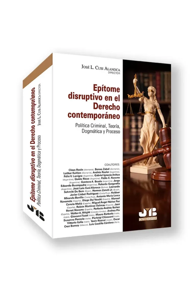 EPITOME DISRUPTIVO EN EL DERECHO CONTEMPORANEO POLITICA CRI