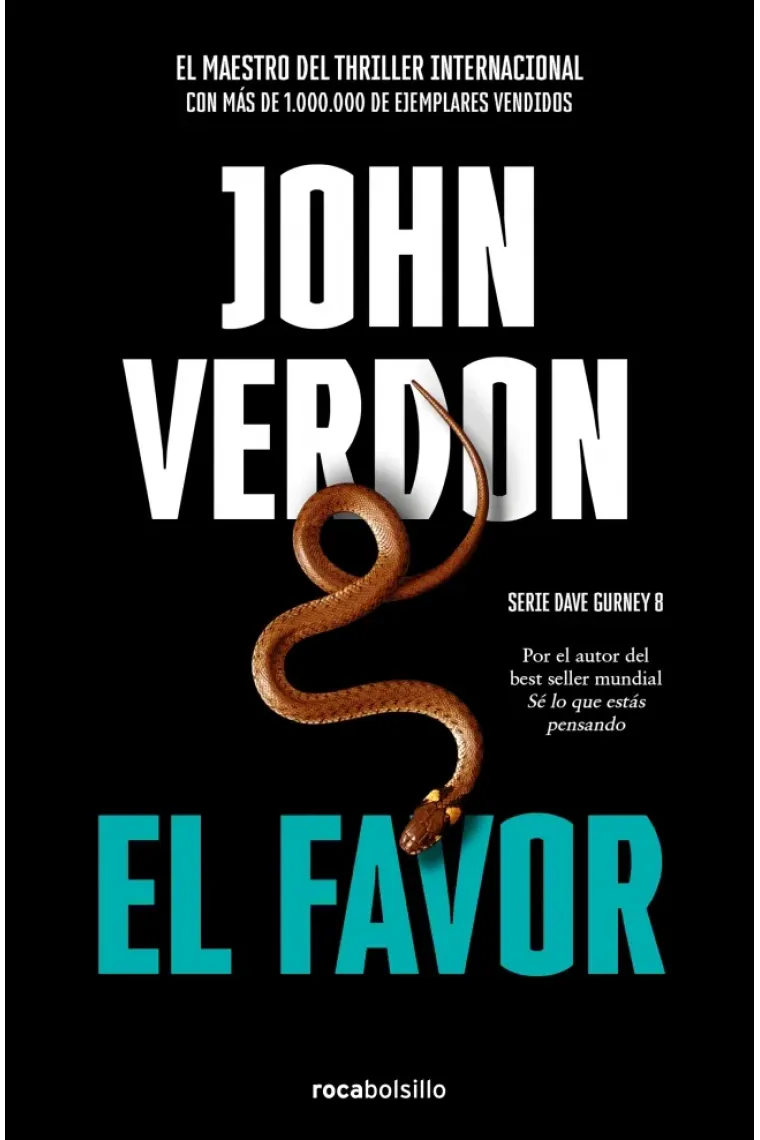 El favor. Serie Dave Gurney 8