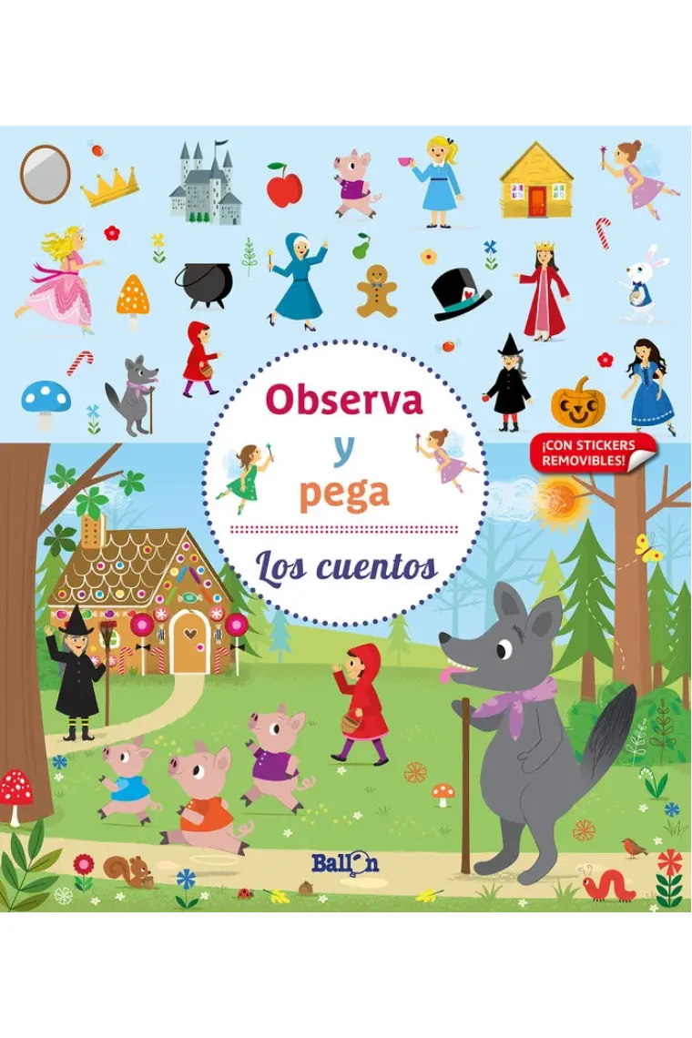 OBSERVA Y PEGA LOS CUENTOS