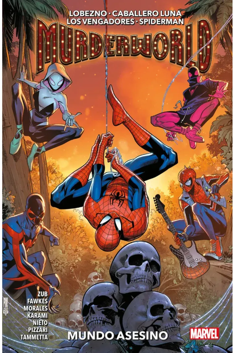 LOS VENGADORES MUNDO ASESINO MURDERWORLD