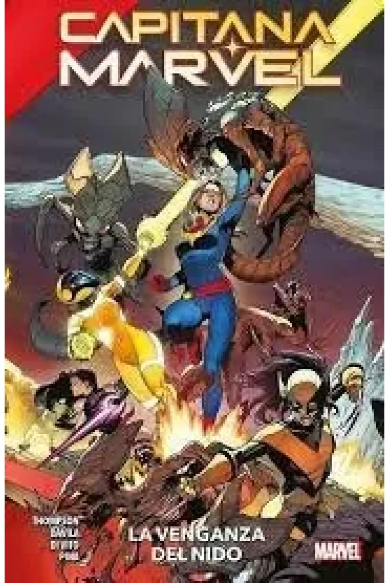 CAPITANA MARVEL 5 LA VENGANZA DEL NIDO