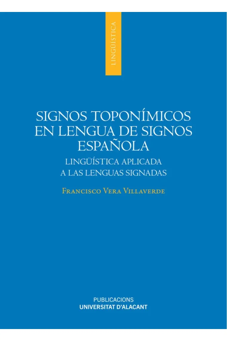 SIGNOS TOPONIMICOS EN LENGUA DE SIGNOS ESPAÑOLA