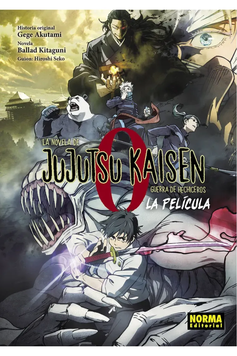 JUJUTSU KAISEN 0 LA NOVELA DE LA PELICULA