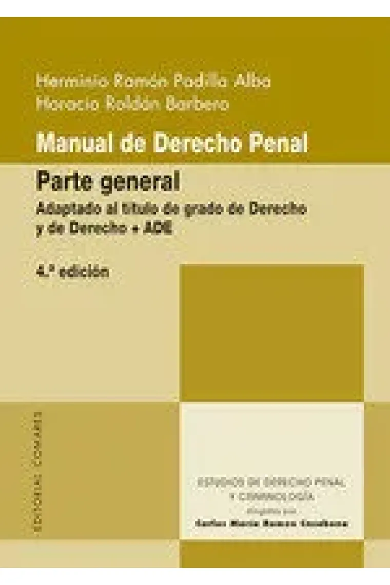 MANUAL DE DERECHO PENAL PARTE GENERAL 4