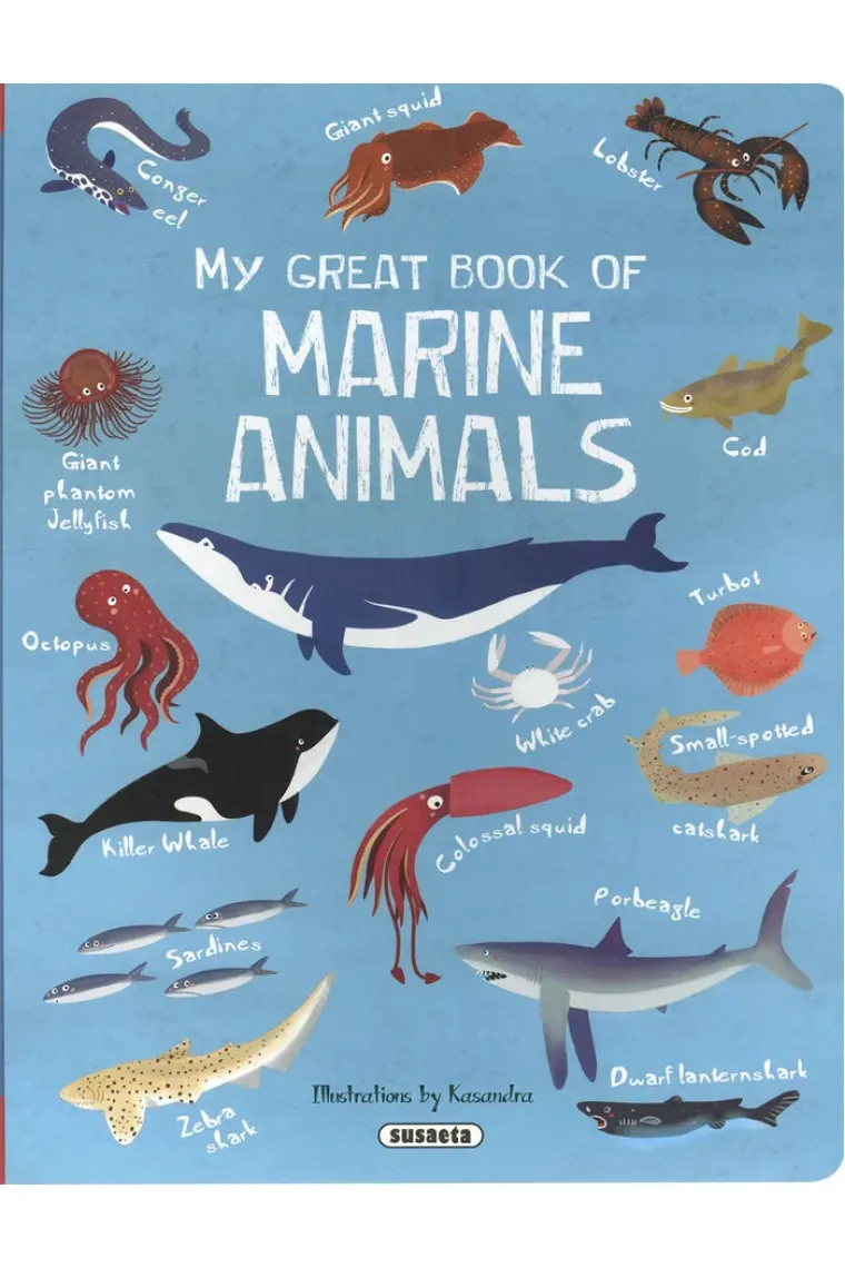 MY GREAT BOOK OF MARINE ANIMALS