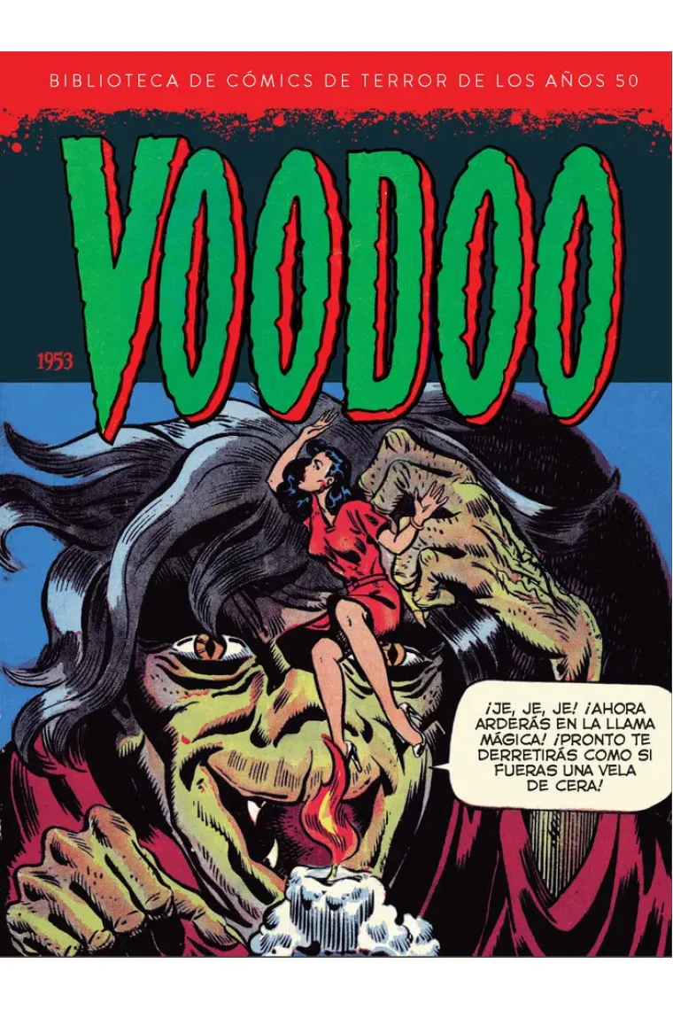 VOODOO 1953 BIBLIOTECA DE COMICS DE TERROR DE LOS AÑOS 50