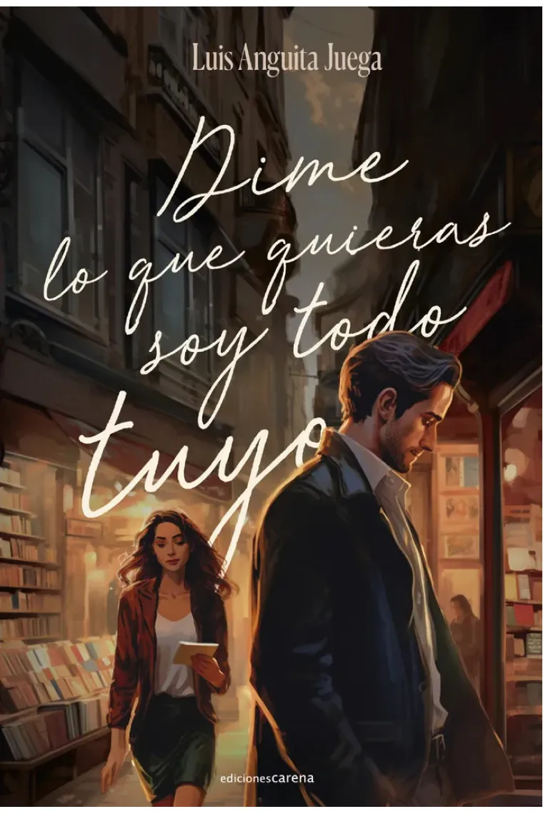 Dime lo que quieras, soy todo tuyo