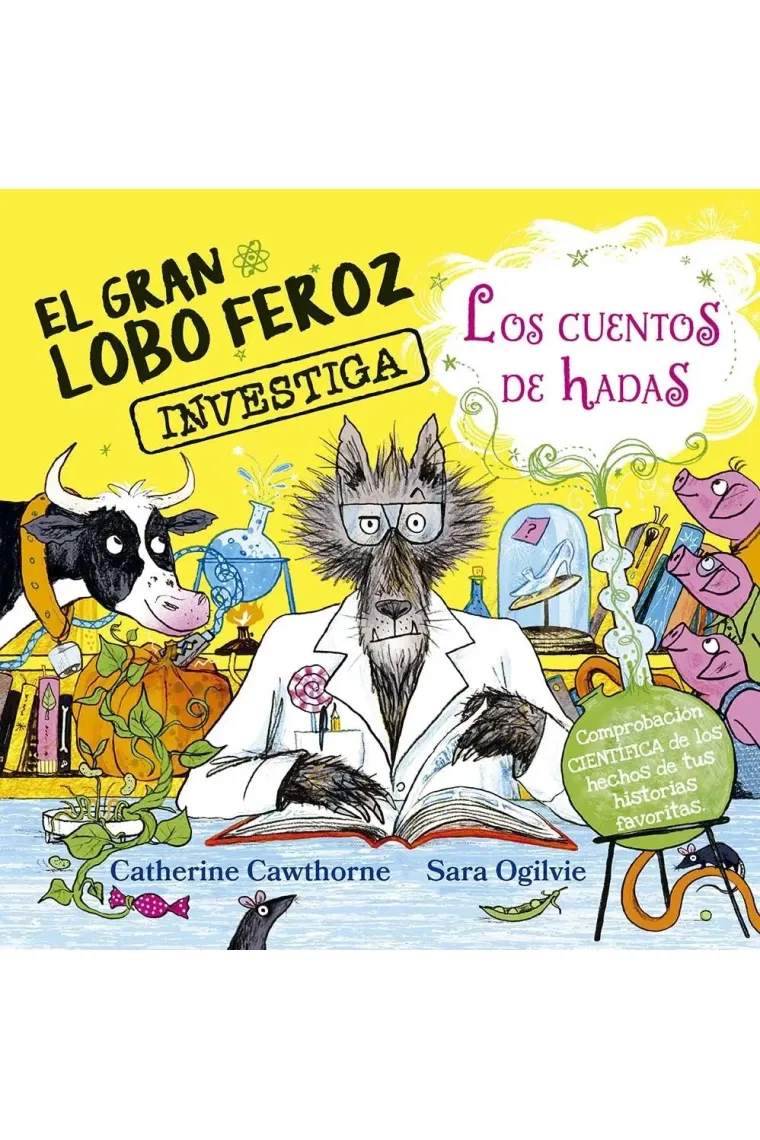El llop ferotge investiga els contes de fades (Catalán)