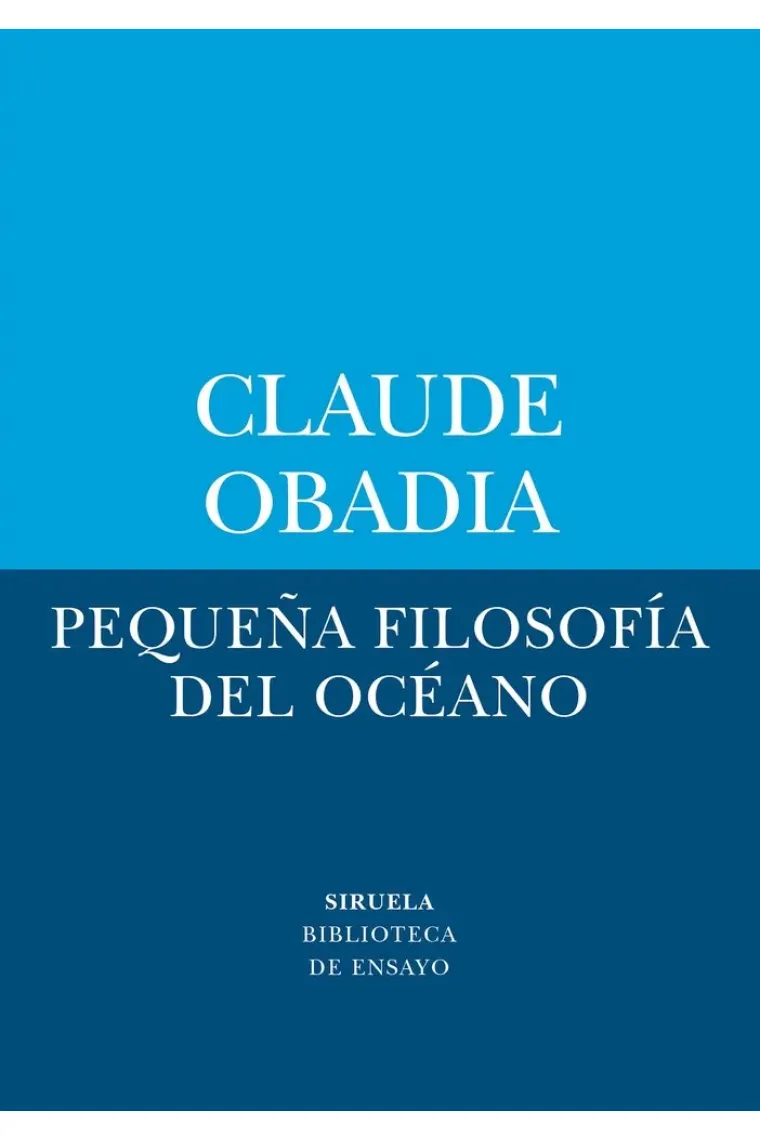 Pequeña filosofía del océano