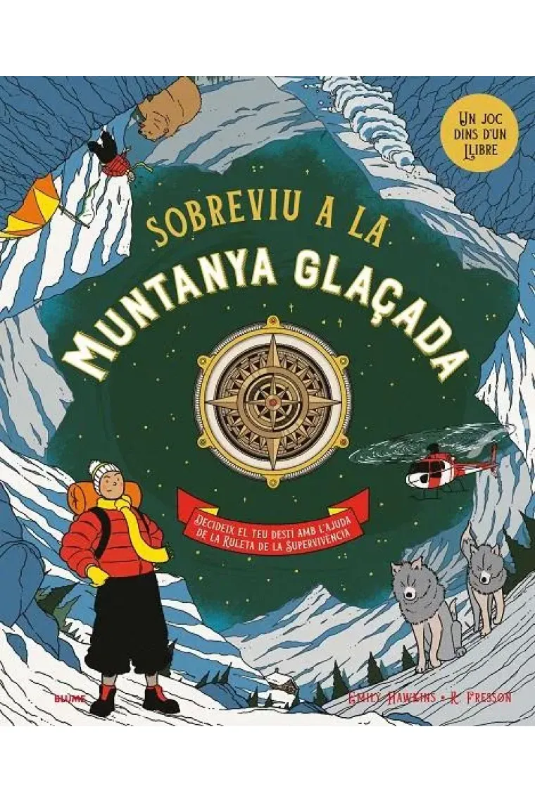 Sobreviu a la muntanya glaçada (Tria la teva aventura) (Catalán)
