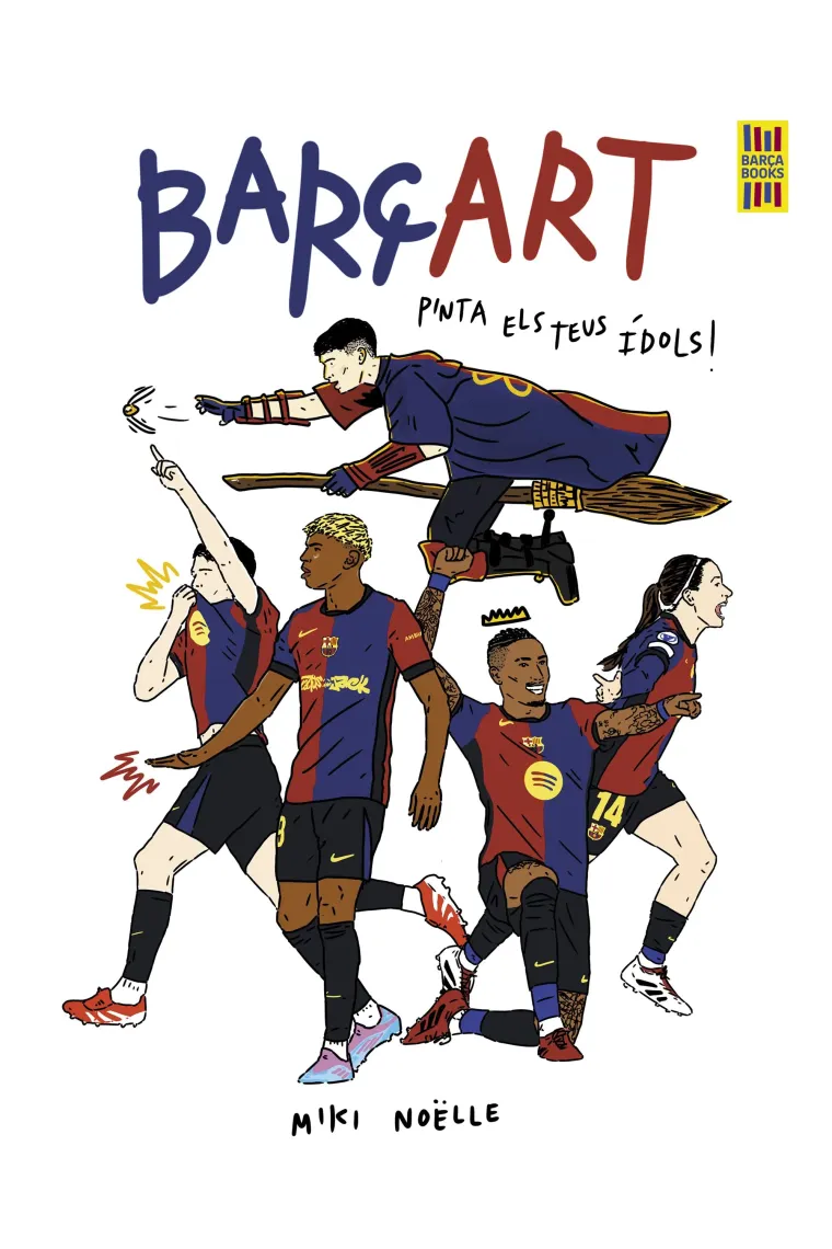 Barçart. pinta els teus ídols! (Catalán)