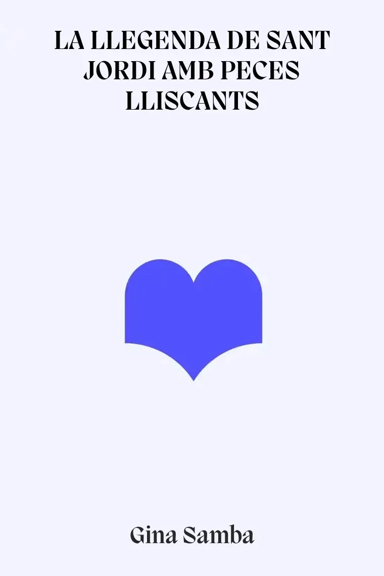 LA LLEGENDA DE SANT JORDI AMB PECES LLISCANTS