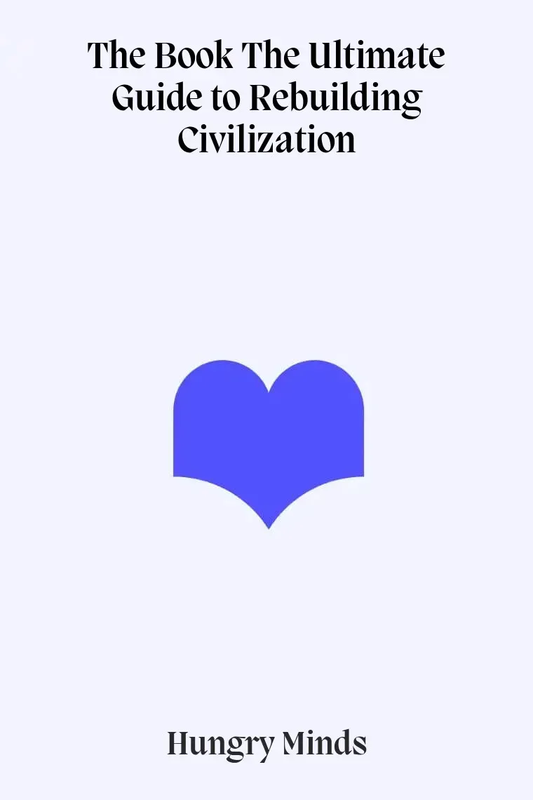 The Book The Ultimate Guide to Rebuilding Civilization (Inglés)