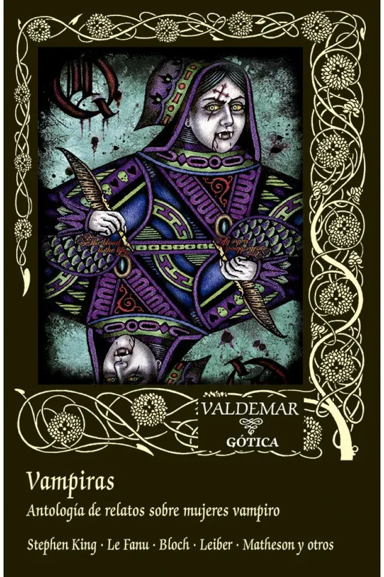 Vampiras  Antología de relatos sobre mujeres vampiros