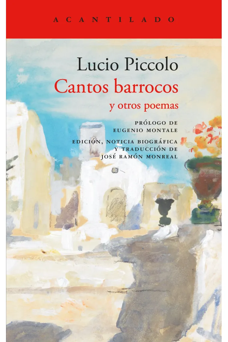 Cantos barrocos y otros poemas