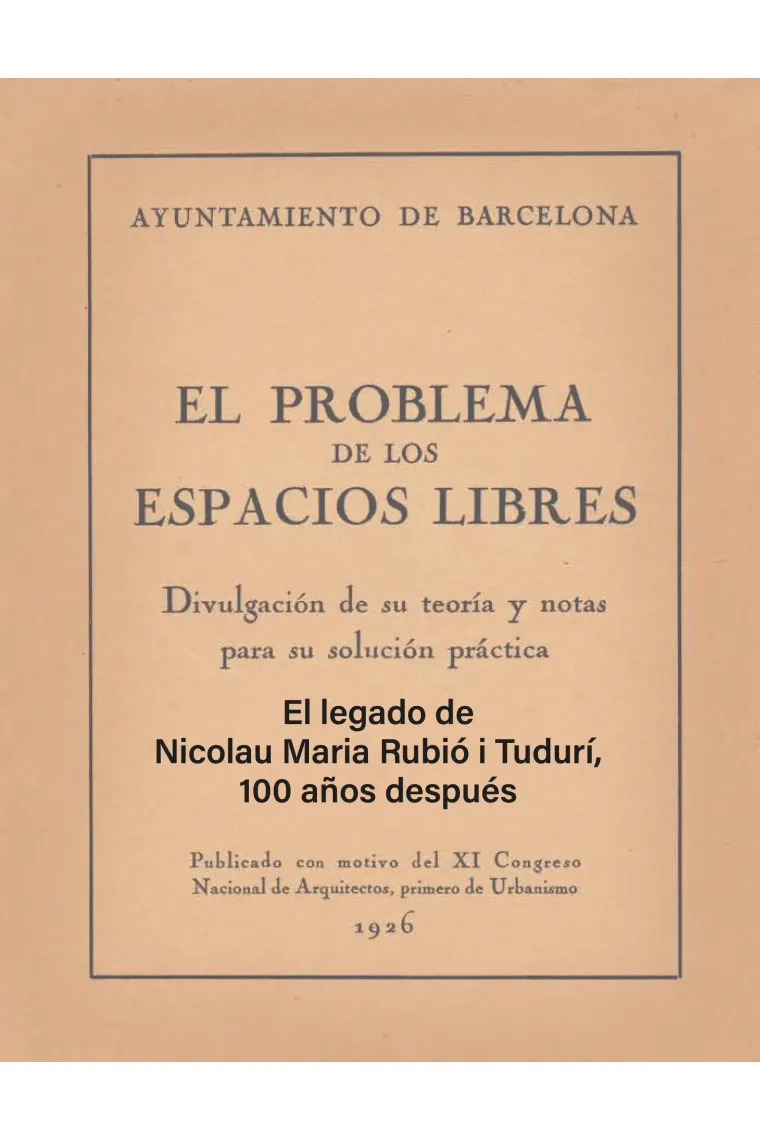 El legado de nicolau maria rubio i tuduri 100 años despues