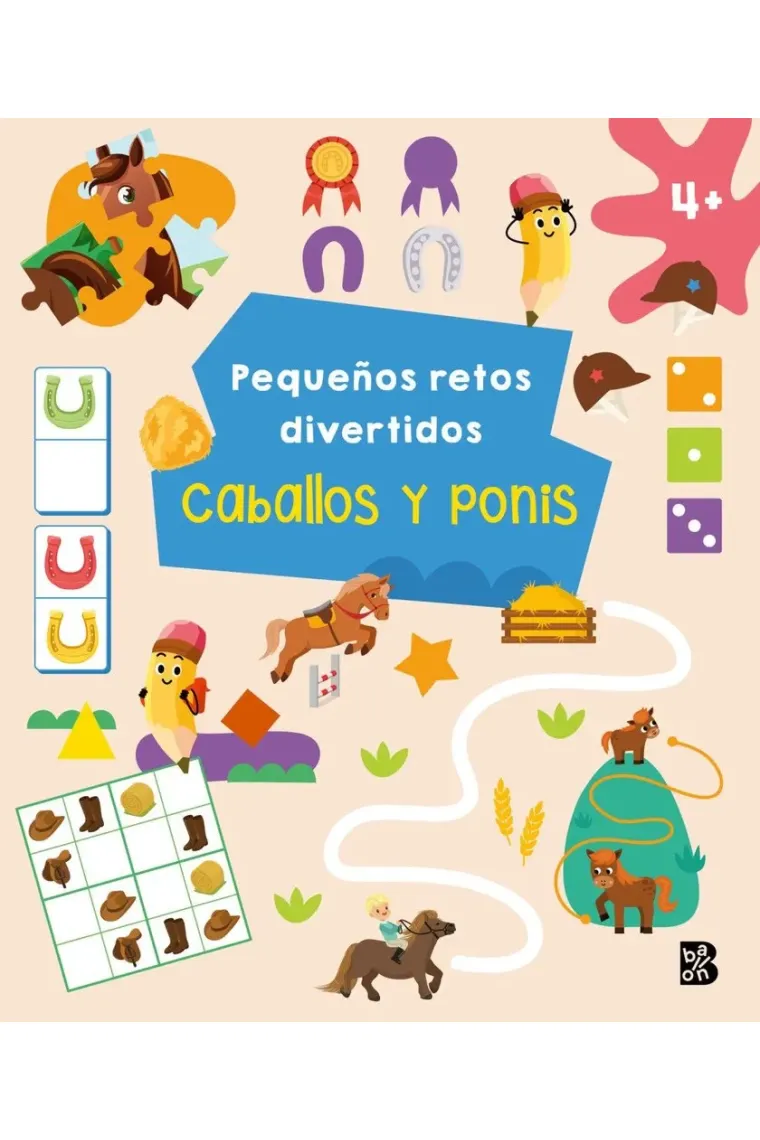PEQUEÑOS RETOS DIVERTIDOS CABALLOS Y PONIS