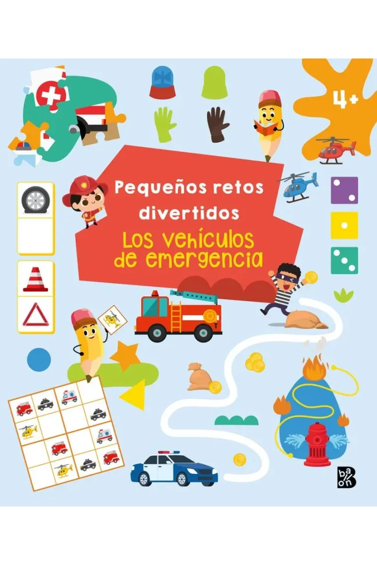 PEQUEÑOS RETOS DIVERTIDOS VEHÍCULOS DE EMERGENCIA