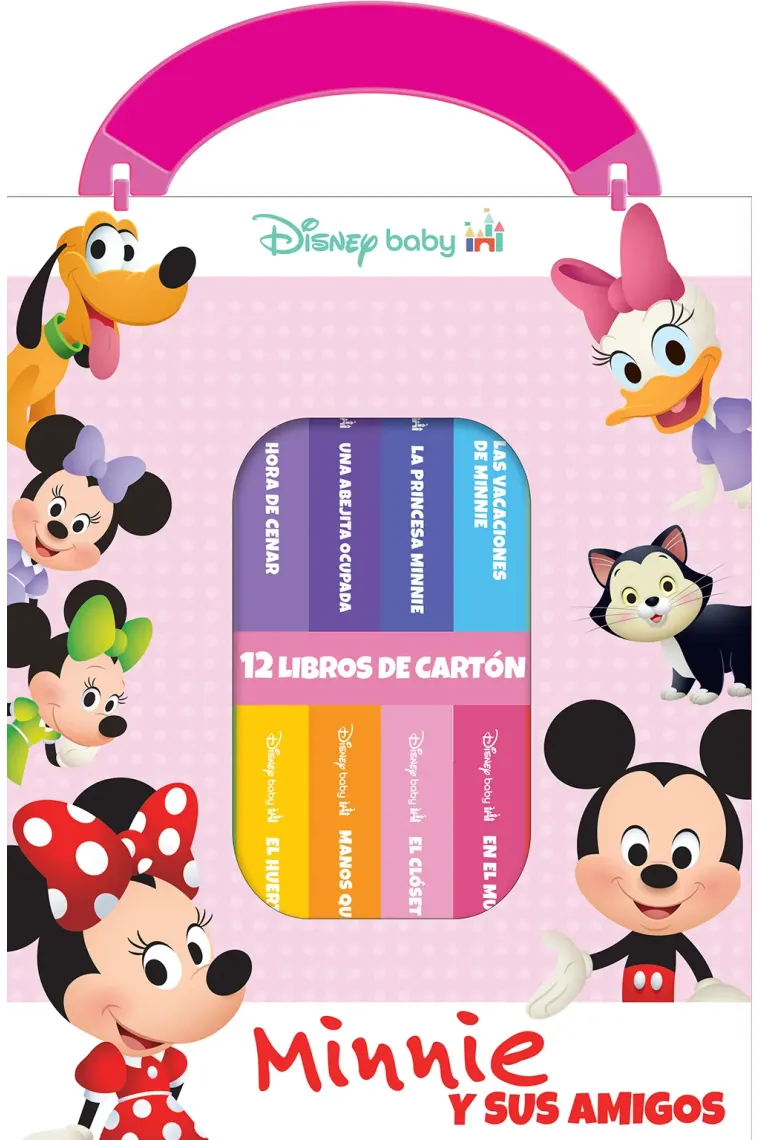 DISNEY BABY MINNIE Y SUS AMIGOS: MI PRIMERA BIBLIOTECA - 1
