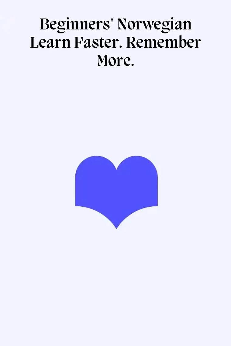 Beginners' Norwegian Learn Faster. Remember More. (Noruego)