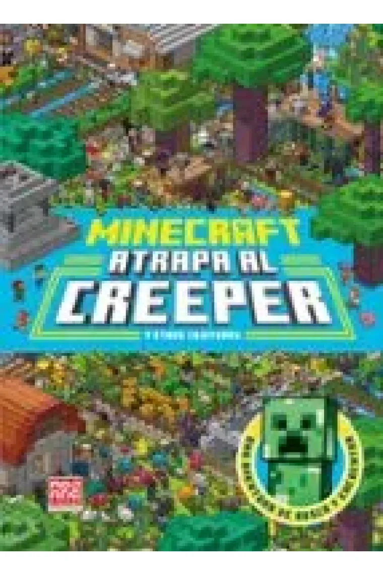 MINECRAFT OFICIAL: ATRAPA AL CREEPER UNA AVENTURA DE BUSCA Y ENCUENTRA