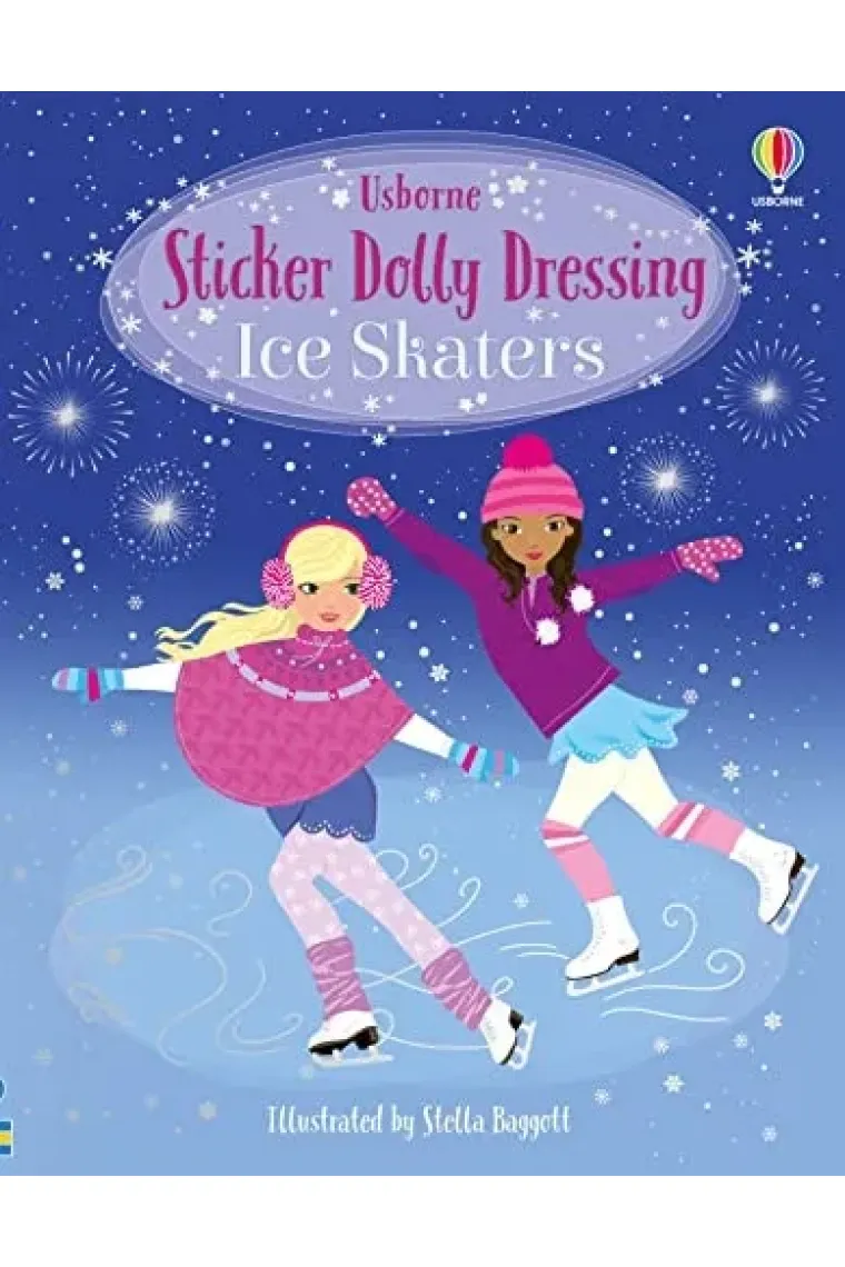 Sticker Dolly Dressing Ice Skaters