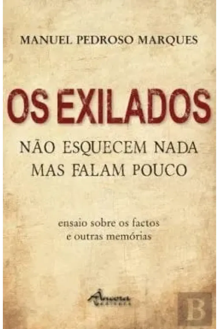 Os exilados não esquecem nada mas falam pouco : ensaio sobre os factos e outras memórias