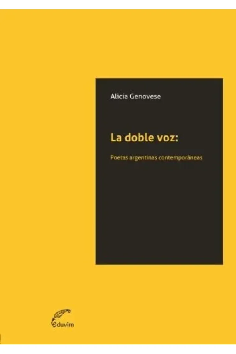 La doble voz poetas argentinas contemporáneas