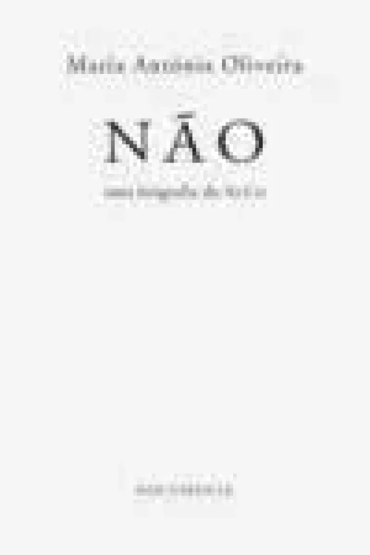 Não - Uma Biografia Do Ar.Co