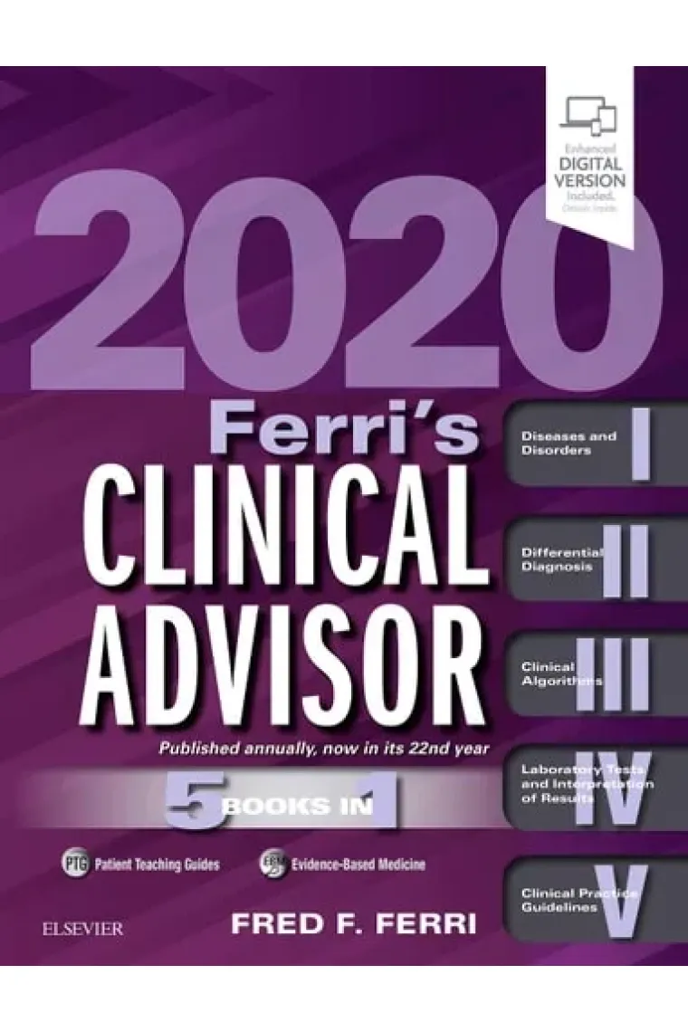 Ferri's Clinical Advisor 2020 5 Books in 1