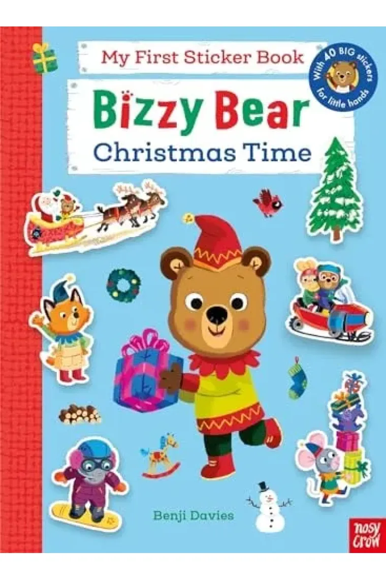 Bizzy Bear: My First Sticker Book: Christmas Time