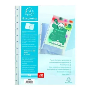 EXACLAIR RECAMBIO FUNDAS EXACOMPTA 20F TRANSP. 56270E MAK180929
