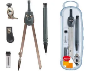 MAPED COMPAS ESCOLAR FOCUS 5 PIEZAS CS46164
