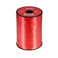 APLI ROLLO DE CINTA PARA ENVOLVER REGALOS DE 7MMX400M - COLOR ROJO