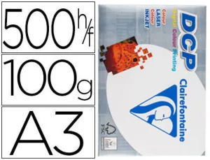 EXACLAIR PAPEL DCP A3 100GR 500H BLANCO 1822 MAK002270