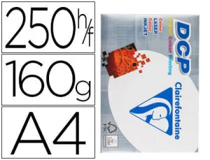 EXACLAIR PAPEL DCP A4 160GR 250H BLANCO 1842 MAK002287