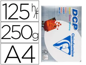 EXACLAIR PAPEL DCP A4 250GR 125H BLANCO 1857 MAK002292