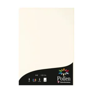 PAPEL CLAIREFONTAINE POLLEN A4 120G 50H BLANCO NATURAL