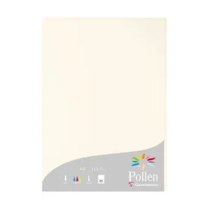 PAPEL CLAIREFONTAINE POLLEN A4 210G 25H BLANCO NATURAL