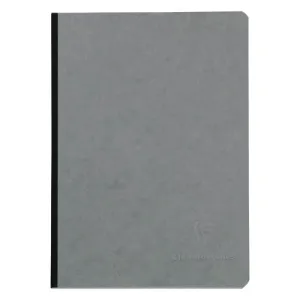 CUADERNO CLAIREFONTAINE AGE BAG COSIDO A5 LISO 96H GRIS