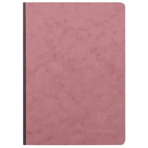 CUADERNO CLAIREFONTAINE AGE BAG COSIDO A5 LISO 96H ROSA ANTIGUO